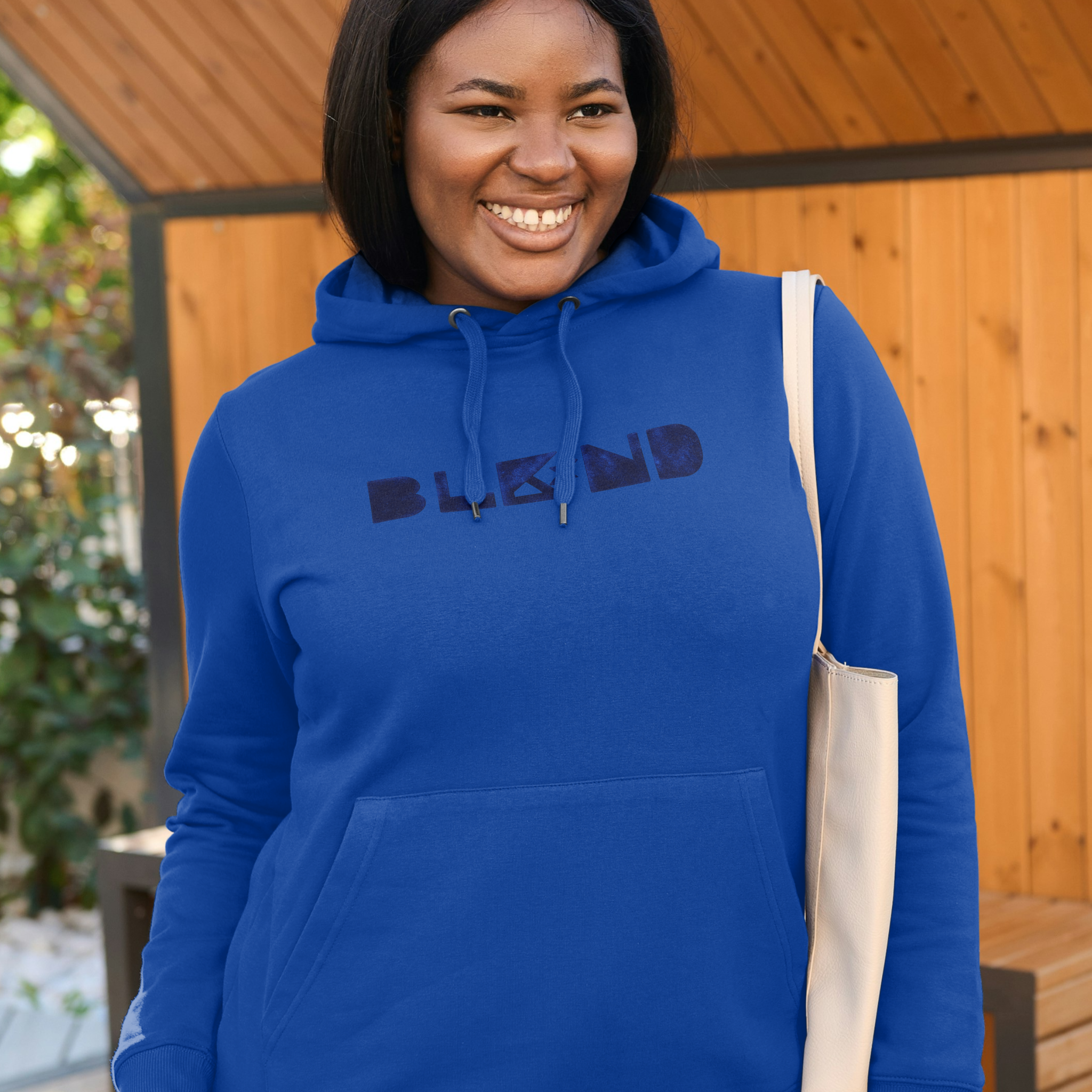 BLKxND Velvety Logo Hoodie