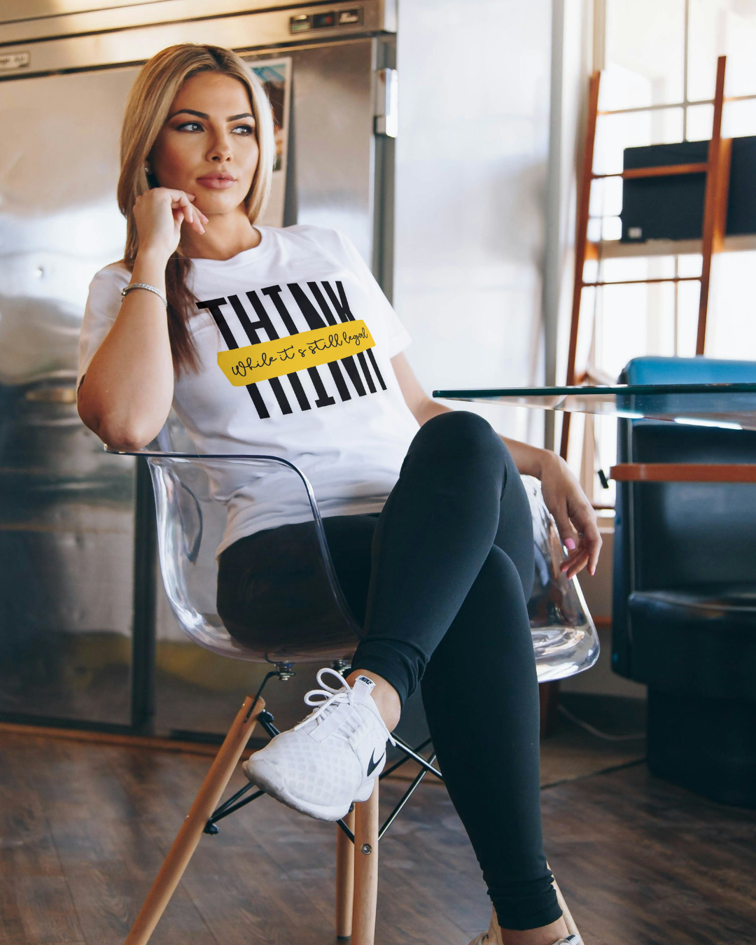 Think While It's Still Legal Tee