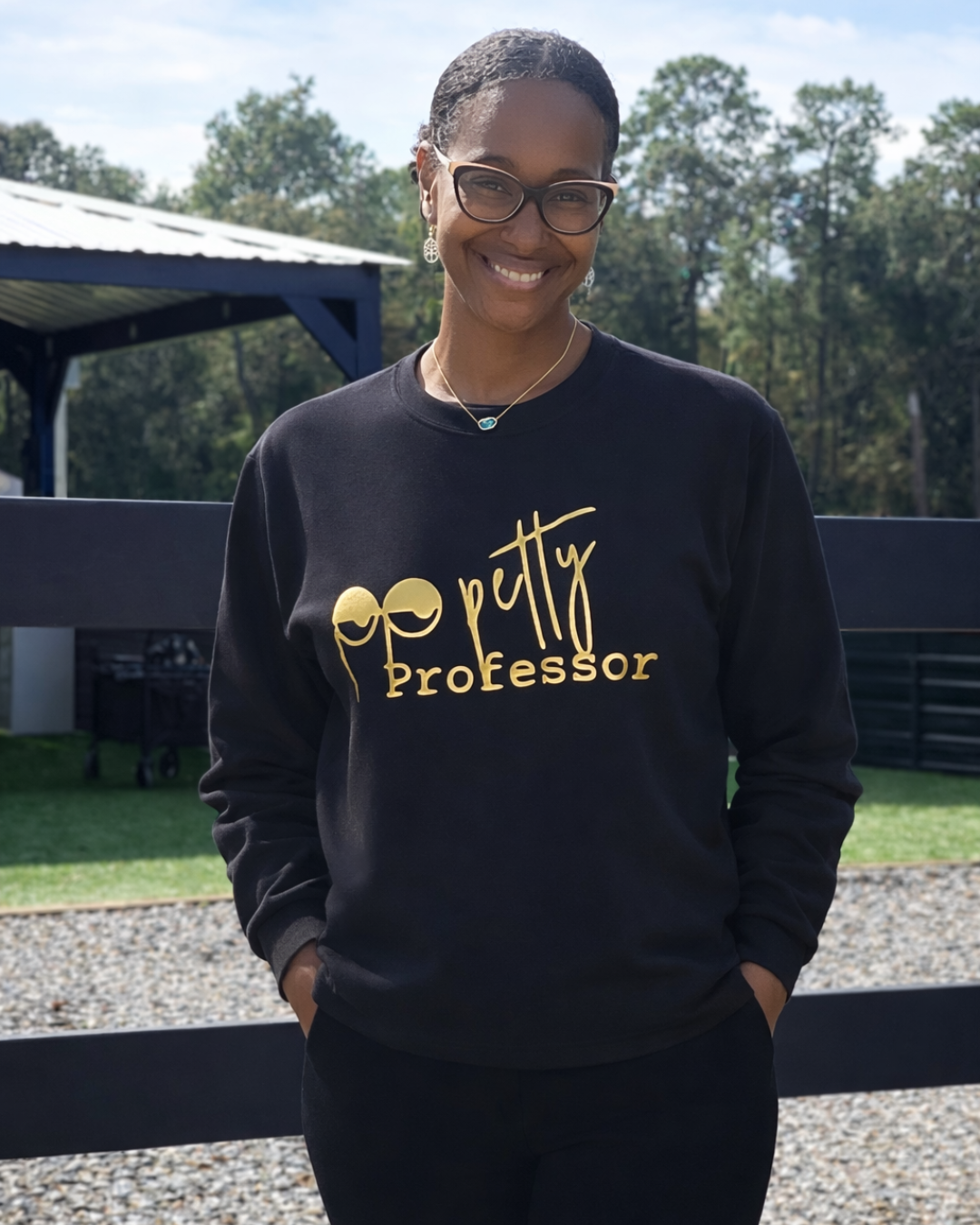 Petty Professor Logo Crewneck