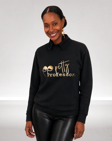 Petty Professor Gold Crewneck