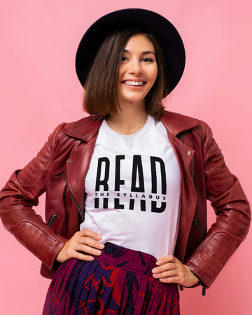 Read the Syllabus Tee – Between the Lines