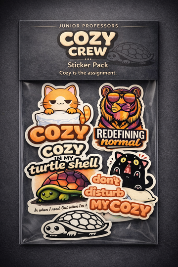 Cozy Crew Sticker Pack