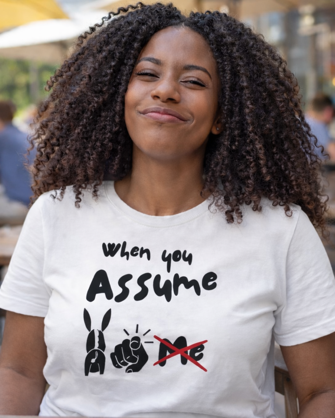 Assumptions Flipped Tee