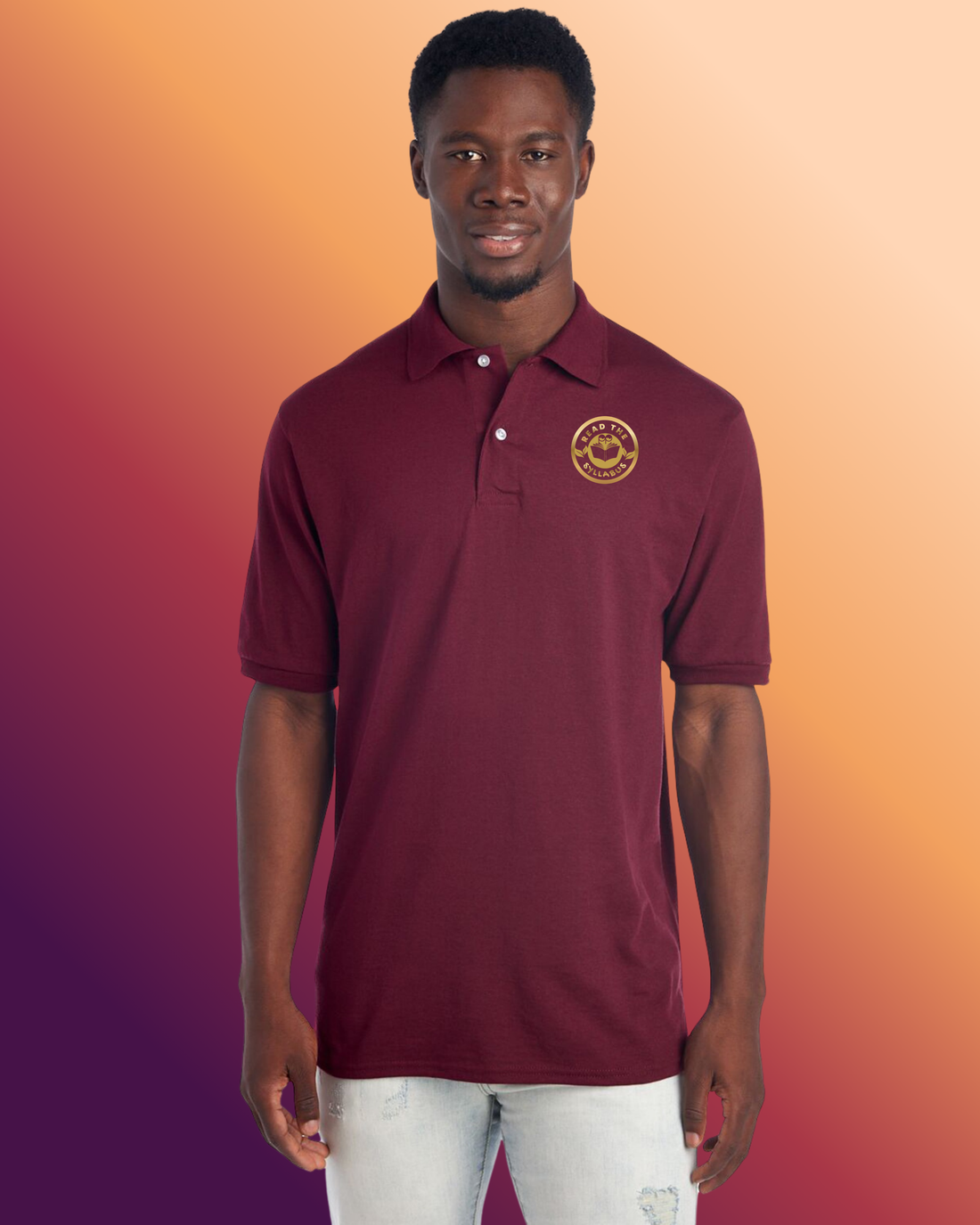Polo (Unisex Fit) - Faculty Senate RTS Emblem