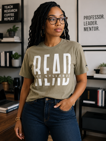 Read the Syllabus Tee – Between the Lines