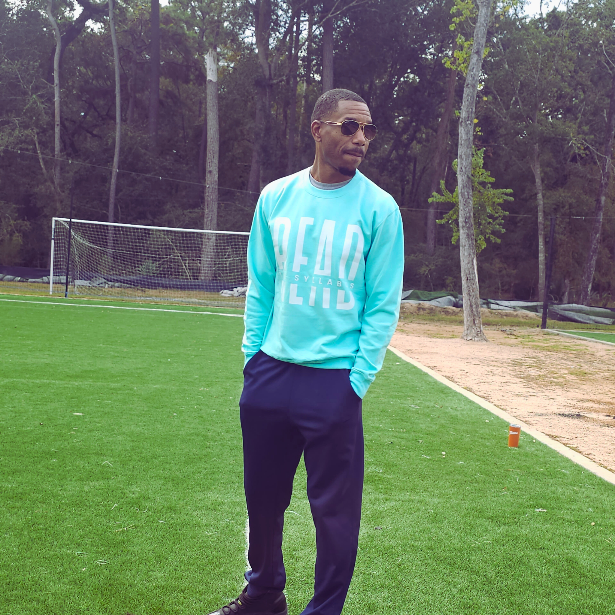 Read the Syllabus Crewneck – Legacy Edition (Peppermint + Dusty Pink) Back in Stock