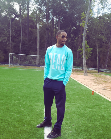 Read the Syllabus Crewneck – Legacy Edition (Peppermint + Dusty Pink) Back in Stock