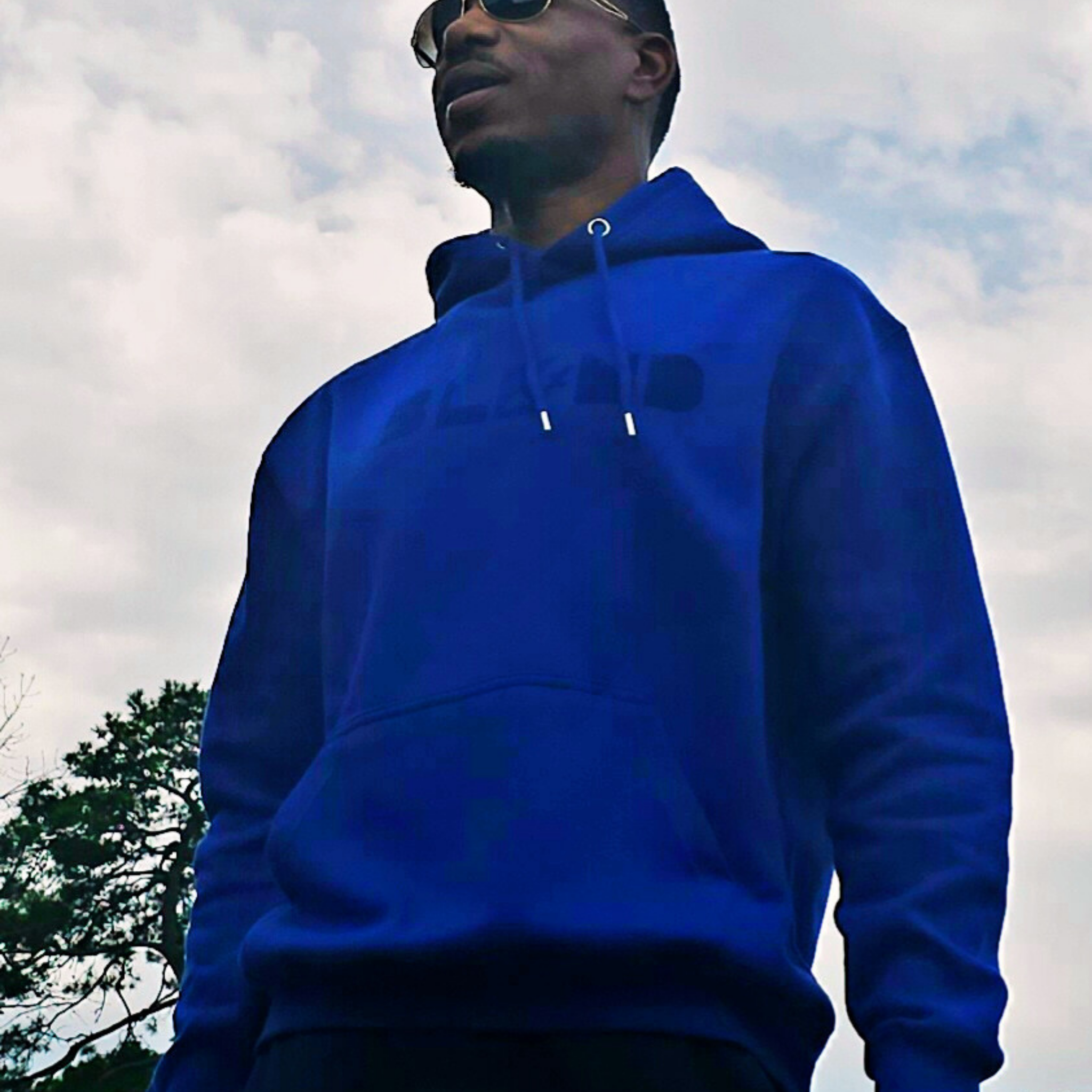 BLKxND Velvety Logo Hoodie