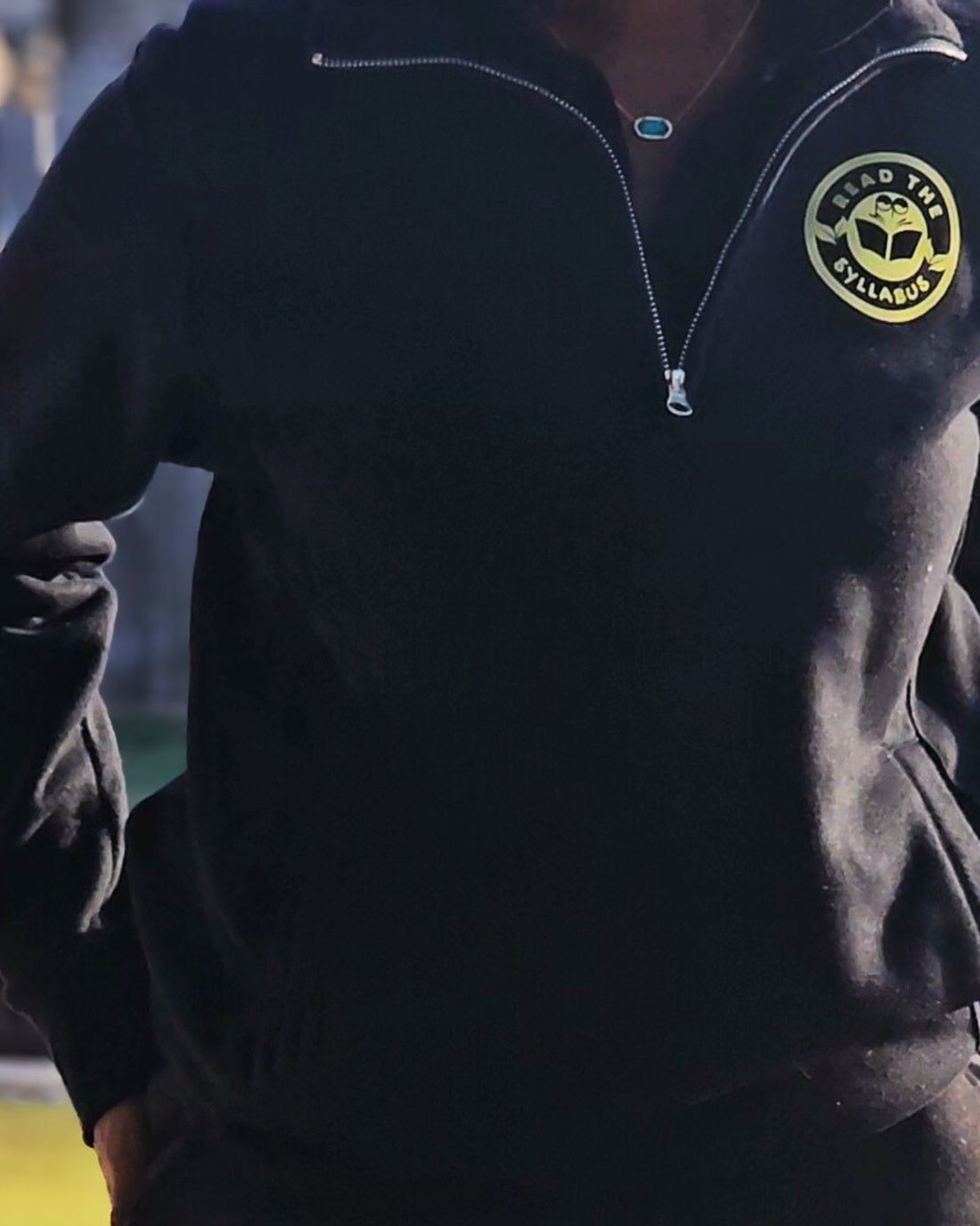 Q-Zip Pullover – Faculty Senate RTS Emblem