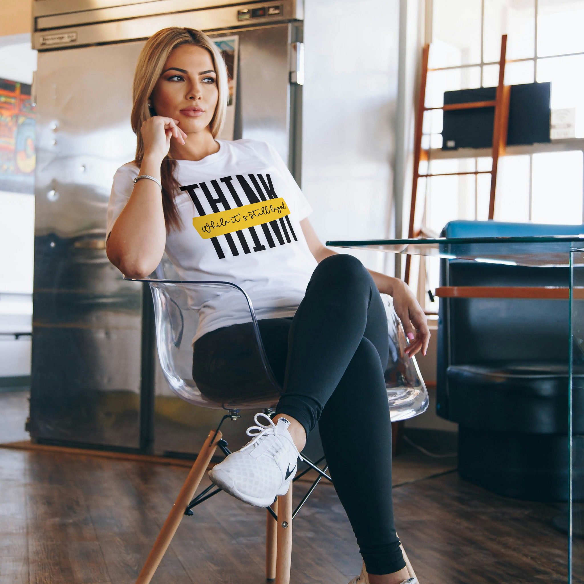 Think While It's Still Legal Tee